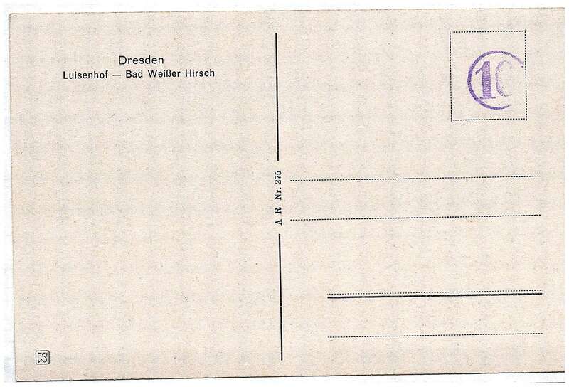 Ansichtskarten Gruß aus Dresden 5 Stück alte Postkarten Sachsen