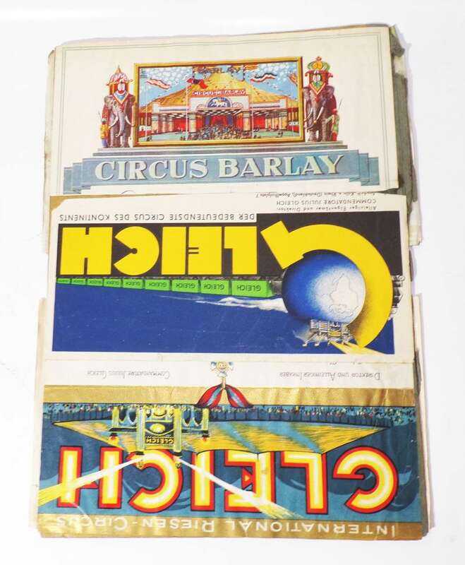 Sarrasani Konvolut Dokumente Briefköpfe Papiere vor 1945 Zirkus Circus