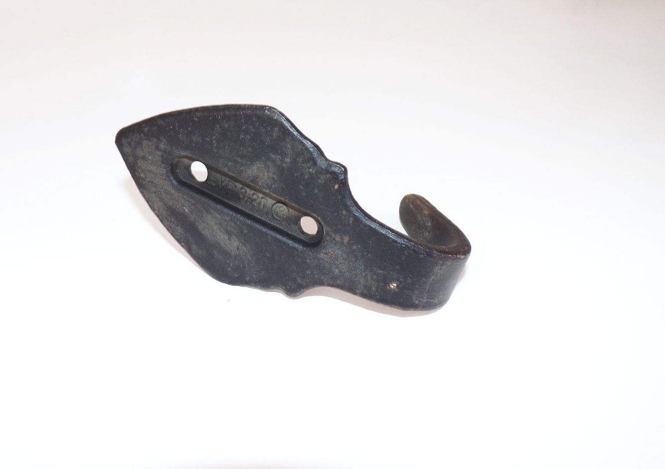 Alter Kleiderhaken Gusseisen Schwarz Garderobe DDR 