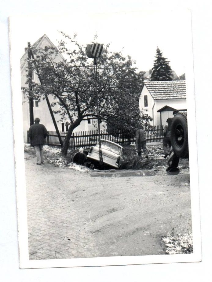 5 x Foto Trabant Unfall Trabi ADK125 Kran DDR Oldtimer 5 x Foto Trabant Unfall Trabi ADK125 Kran DDR Oldtimer