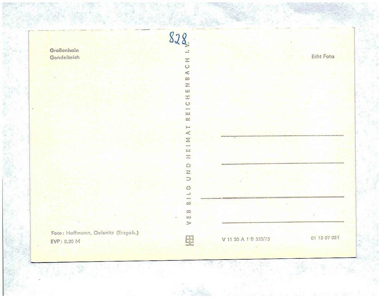 Ak Großenhain Gondelteich Echt Foto DDR Ansichtskarte Ak Großenhain Gondelteich Echt Foto DDR Ansichtskarte