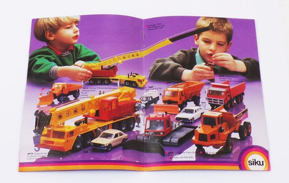 Siku Katalog Auto Modelle 1989 