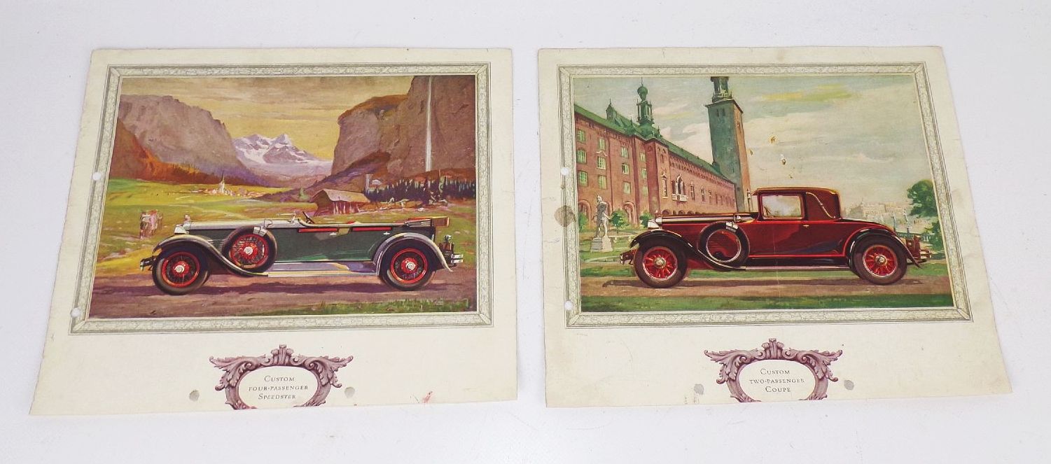 Deutsche Fahrzeug Technik 1926 Zeitschriften Automobil KFZ Oldtimer 