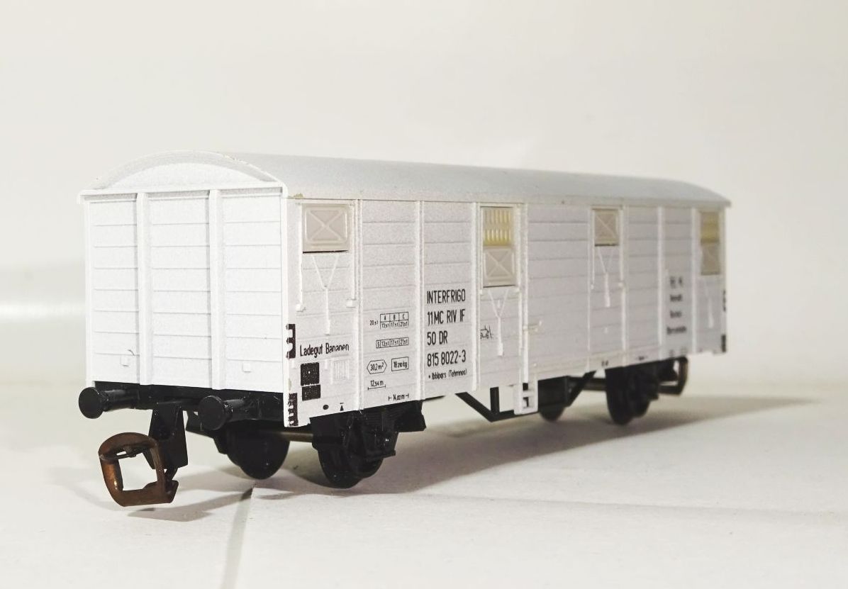 Berliner Bahnen TT Güterwagen Interfrico Kühlwagen BTTB 4153 DDR