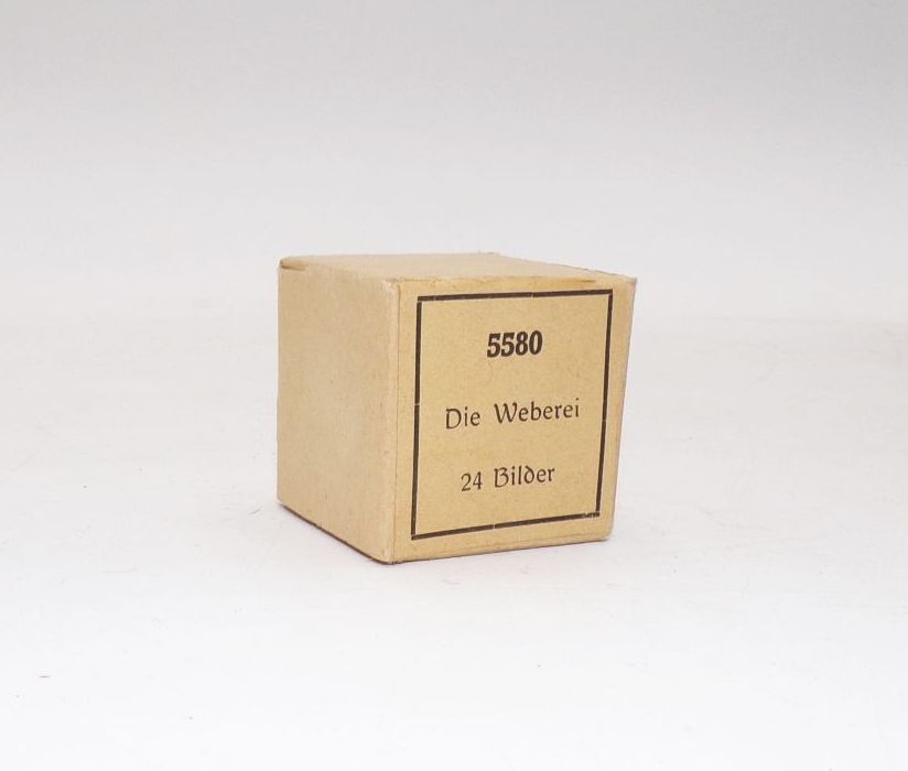 Alter Rollfilm Die Weberei Diafilm Vintage Views 