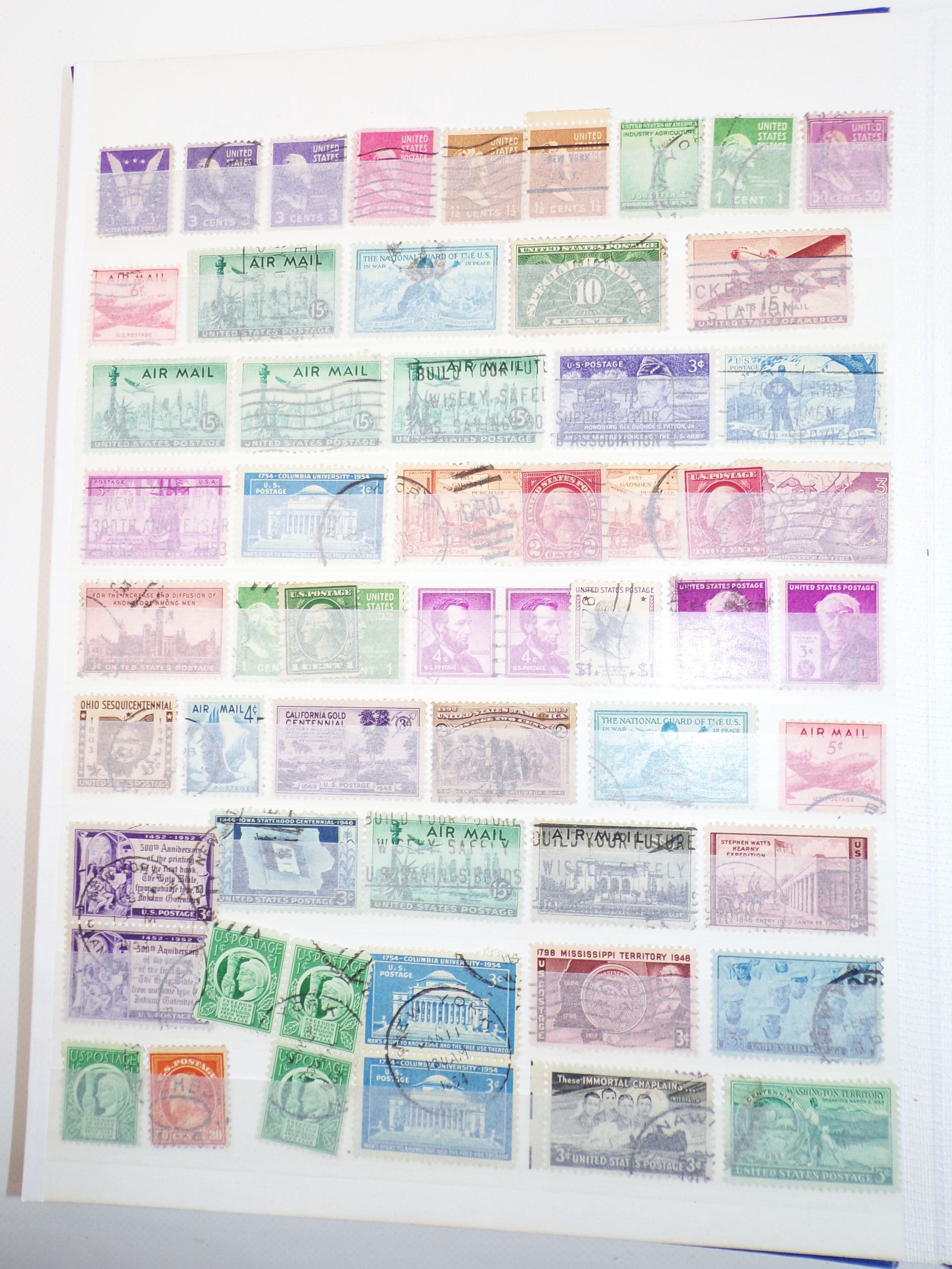 USA Briefmarken Konvolut Briefe