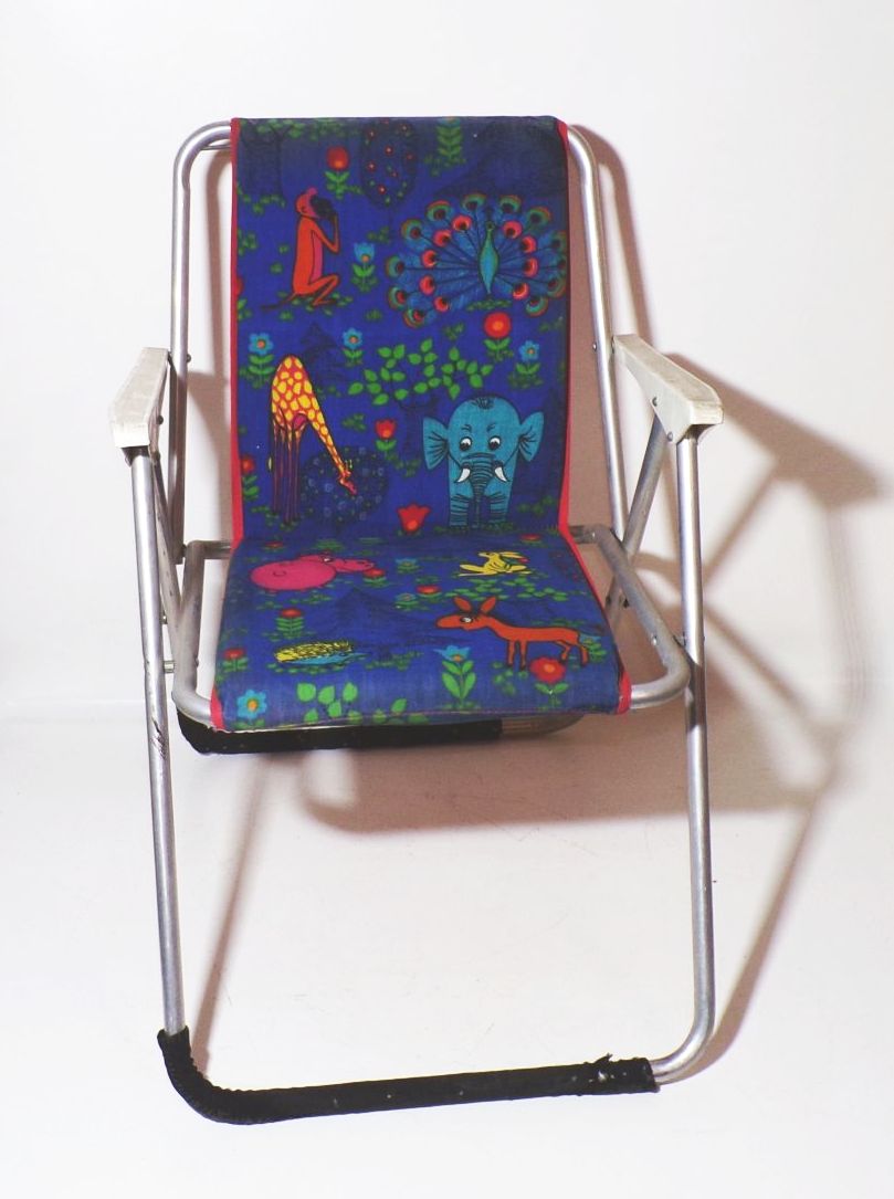 DDR Kinder Campingstuhl Kindermotiv Kindergröße Klappstuhl 