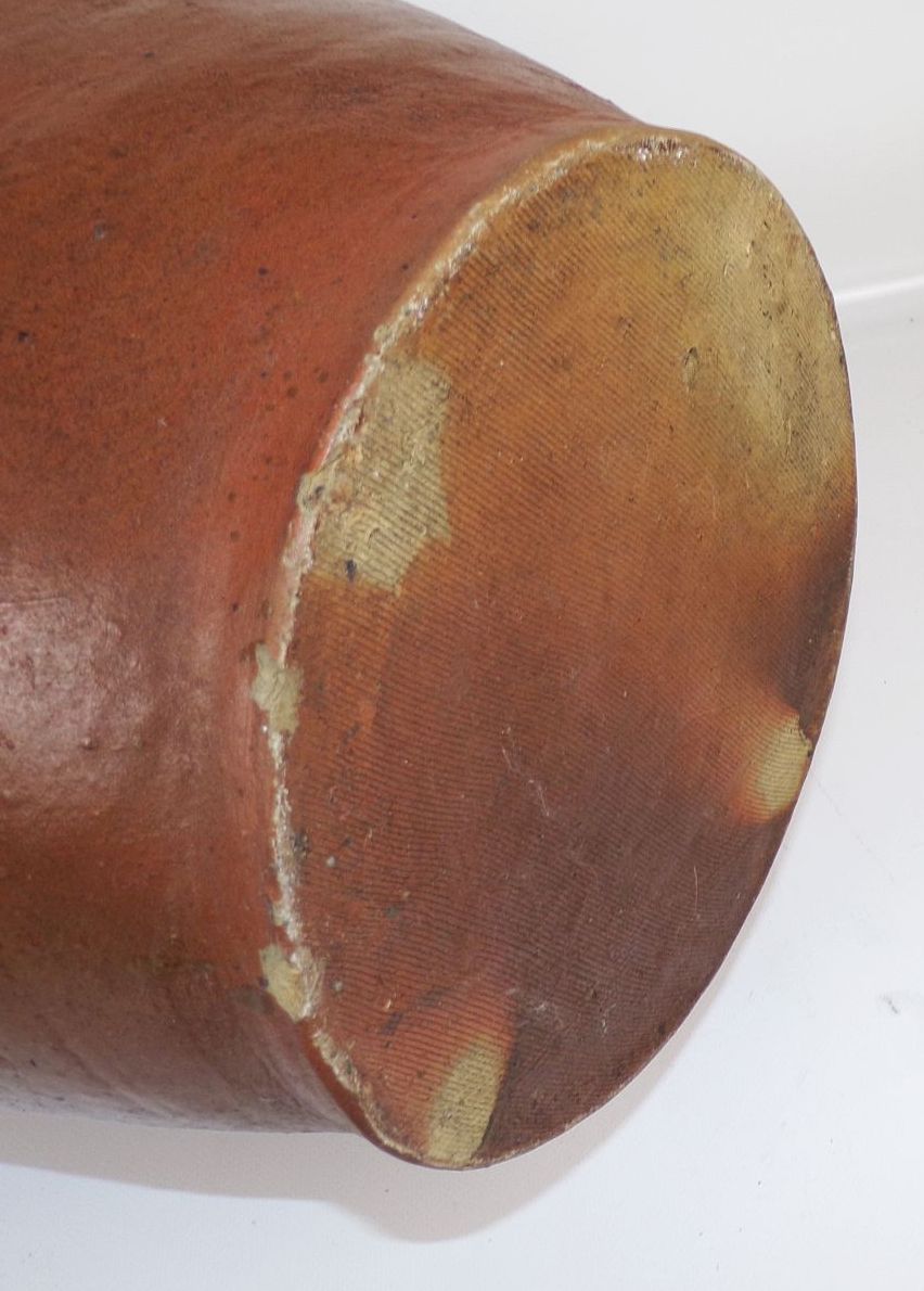 Alter Steinguttopf Sauerkrauttopf Tontopf Gärtopf Gurkentopf Steinzeug Deckel