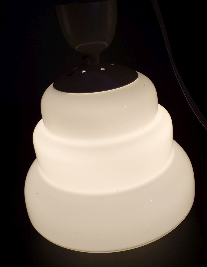 Alte Bauhaus Deckenleuchte Weiss E27 Vintage Deckenlampe