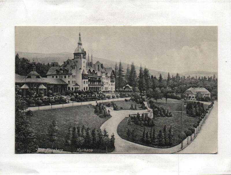 Ak Bad Flinsberg Kurhaus 1911