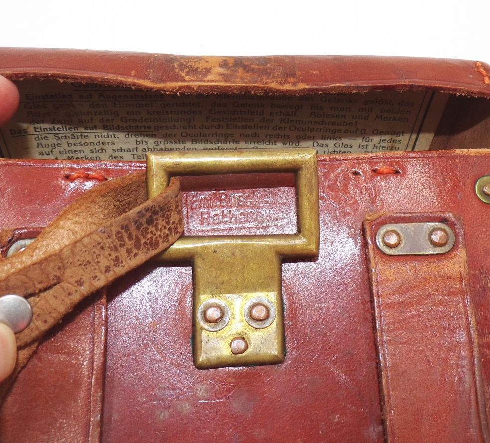 Altes Militär Fernglas 08 Feldstecher Ernst Busch Rathenow Ledertasche Altes Militär Fernglas 08 Feldstecher Ernst Busch Rathenow Ledertasche