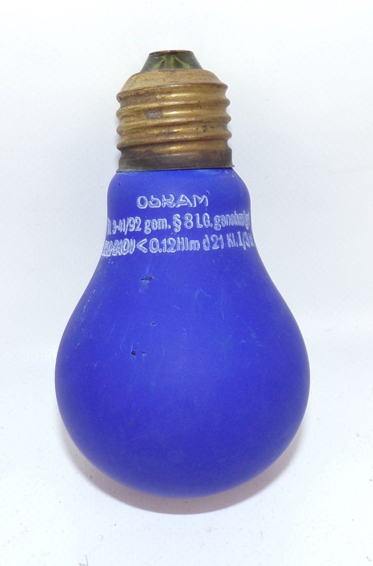 Osram Luftschutz Lampe 2 Wk Originalkarton Osram Luftschutz Lampe 2 Wk Originalkarton