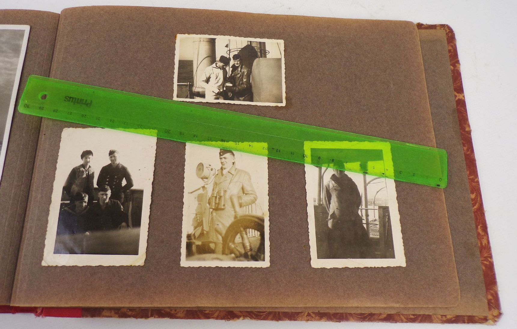 Marine Fotoalbum 2 Wk Schiffe Libau Norwegen Fjorde Matrosen WW2