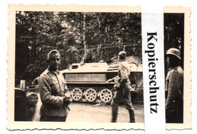 Foto Guderian 1940 SdKfz 251 