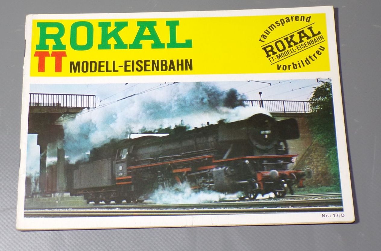 Rokal TT Modelleisenbahn Katalog 17/D 