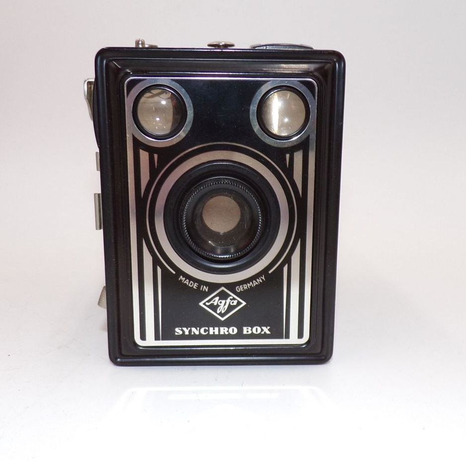 Agfa Synchro Box Antiker Fotoapparat Kamera Requisit 