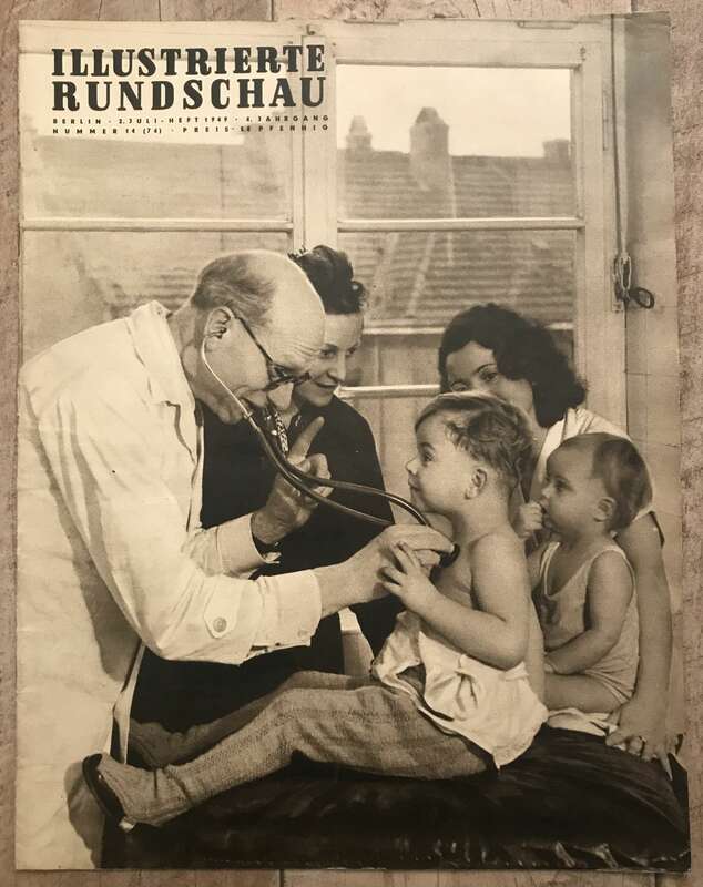 Illustrierte Rundschau verschiedene Ausgaben 1949 Zeitschrift
