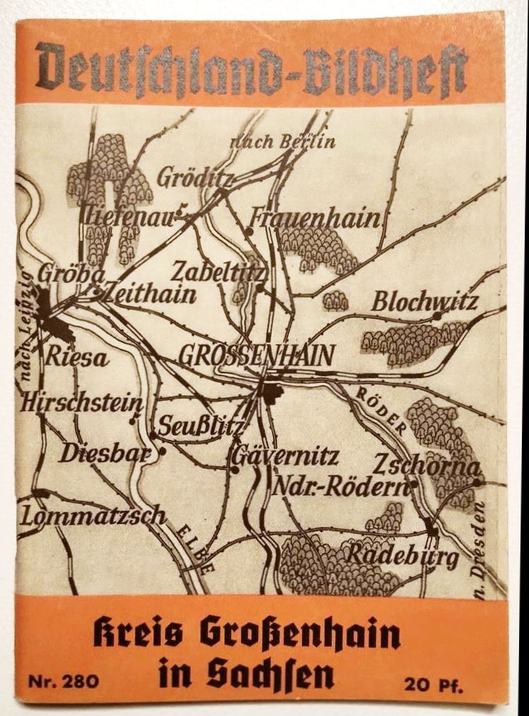 Deutschland Bild Heft Nr 280 Kreis Großenhain in Sachsen