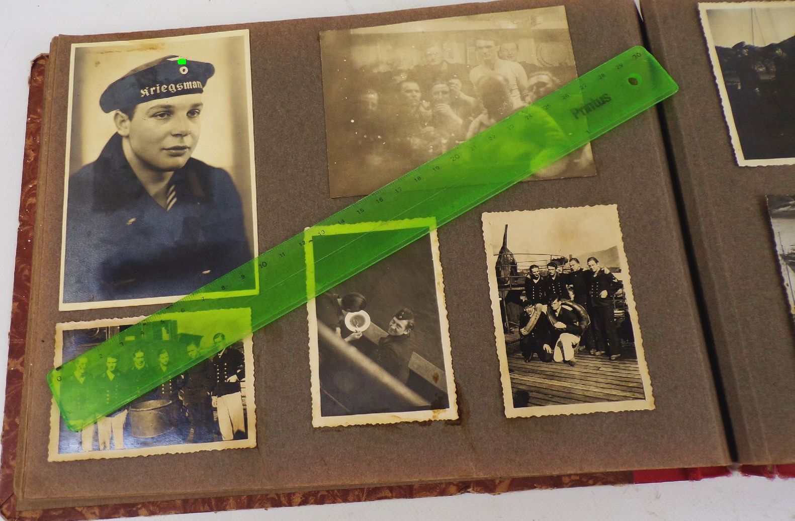 Marine Fotoalbum 2 Wk Schiffe Libau Norwegen Fjorde Matrosen WW2