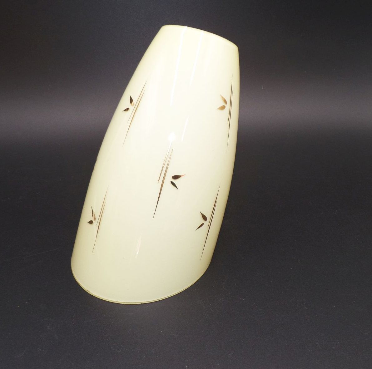 Alter Glas Lampenschirm Lampenglas für Tütenlampe 2 Stück Ersatzglas 