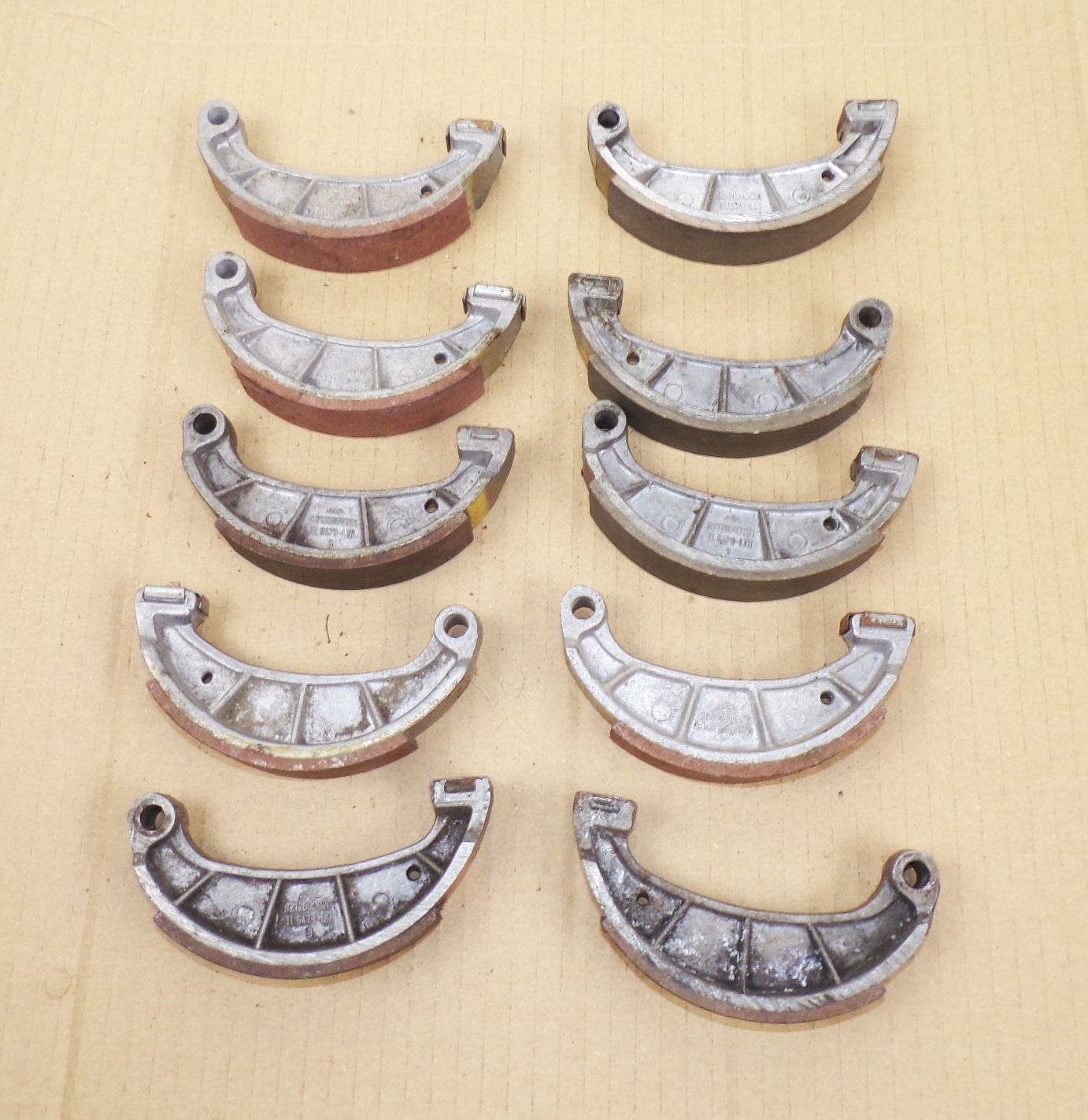 Konvolut Bremsbacken Simson Vogelserie S50 S51 Bremsklötzer DDR 