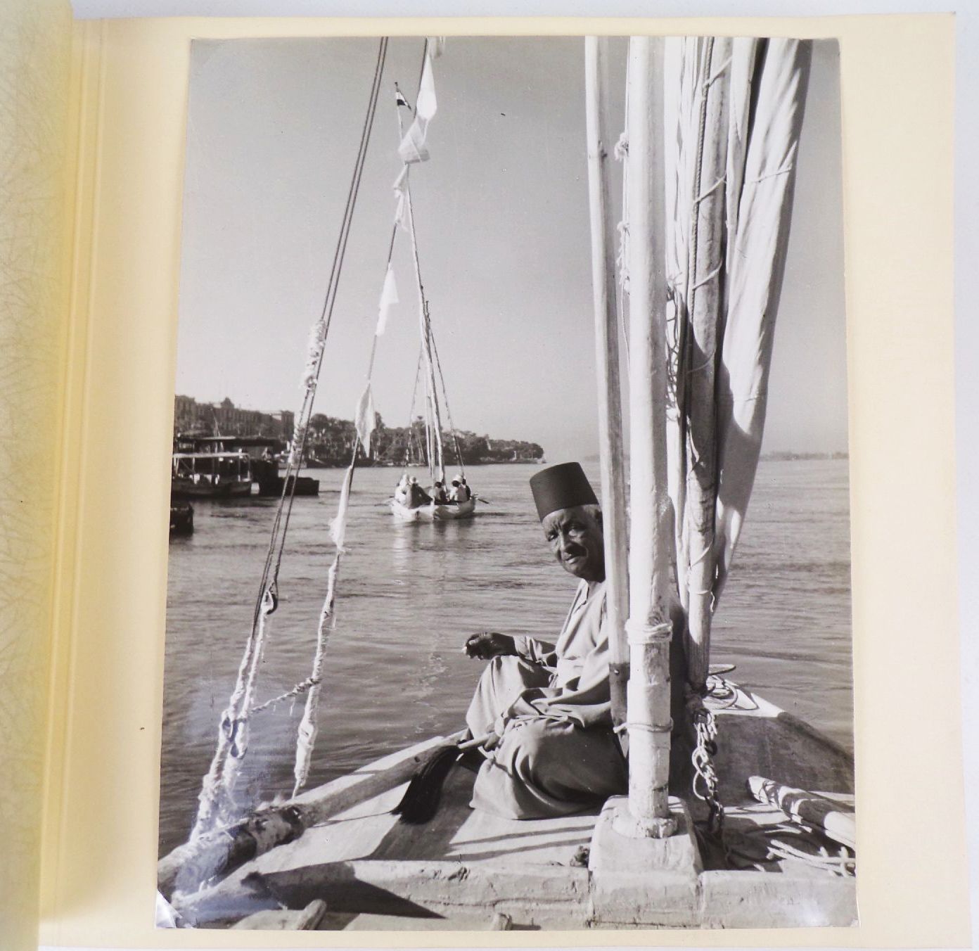 Fotoalbum DDR Ägypten Reise 1958 Lufthansa Pyramiden Horst Siegert Riesa 