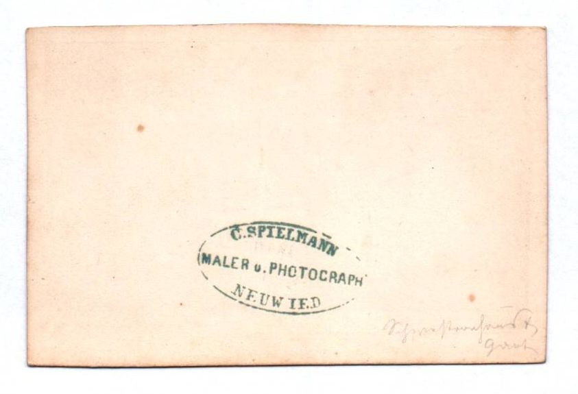 CDV Foto Neuwied wohl Abtei Rommersdorf Schwesterngarten u Saal 1870er CDV Foto Neuwied wohl Abtei Rommersdorf Schwesterngarten u Saal 1870er