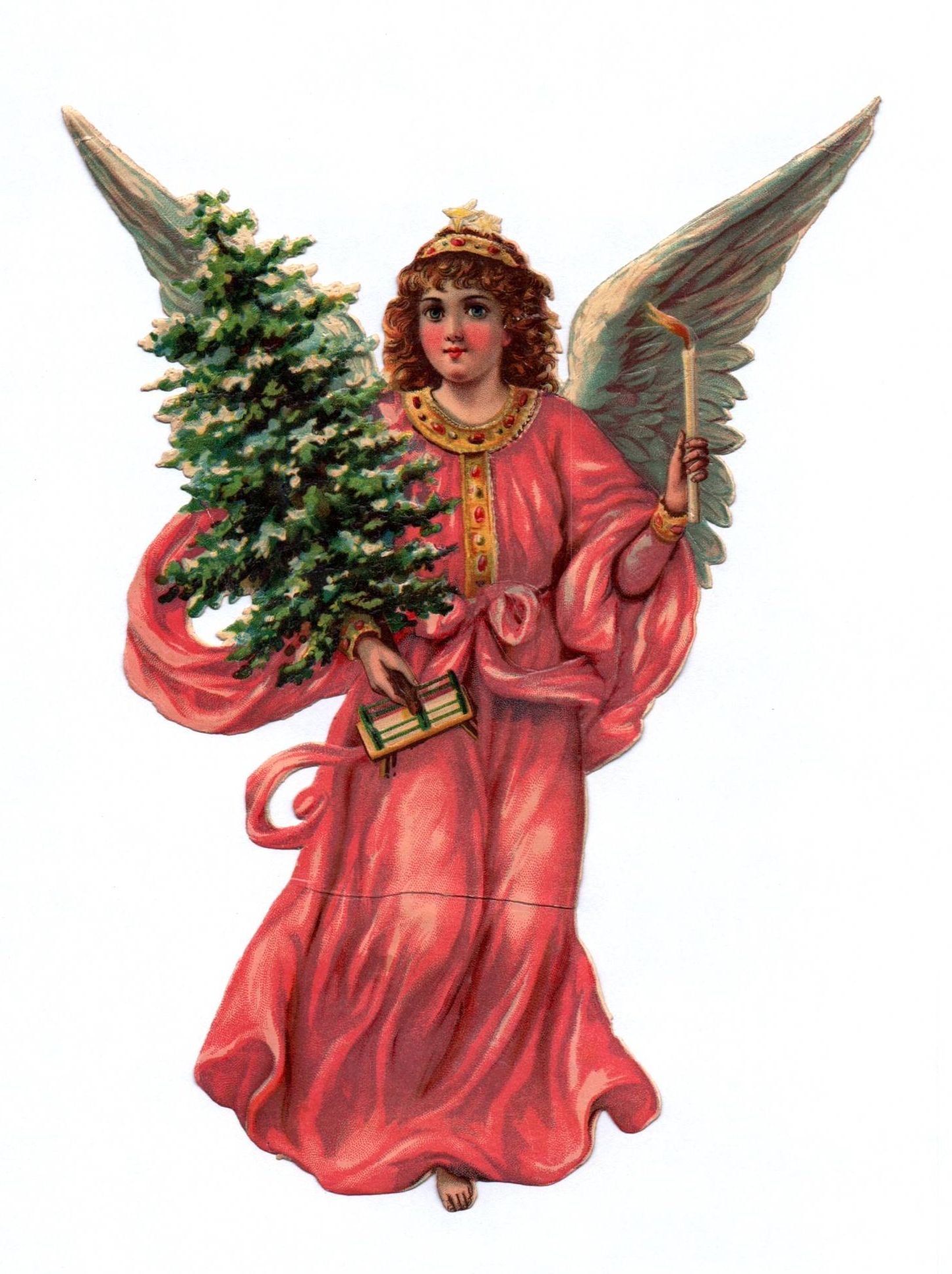 Engel Oblaten 2 Stück Scraps 22 cm Weihnachtsengel Engel Oblaten 2 Stück Scraps 22 cm Weihnachtsengel