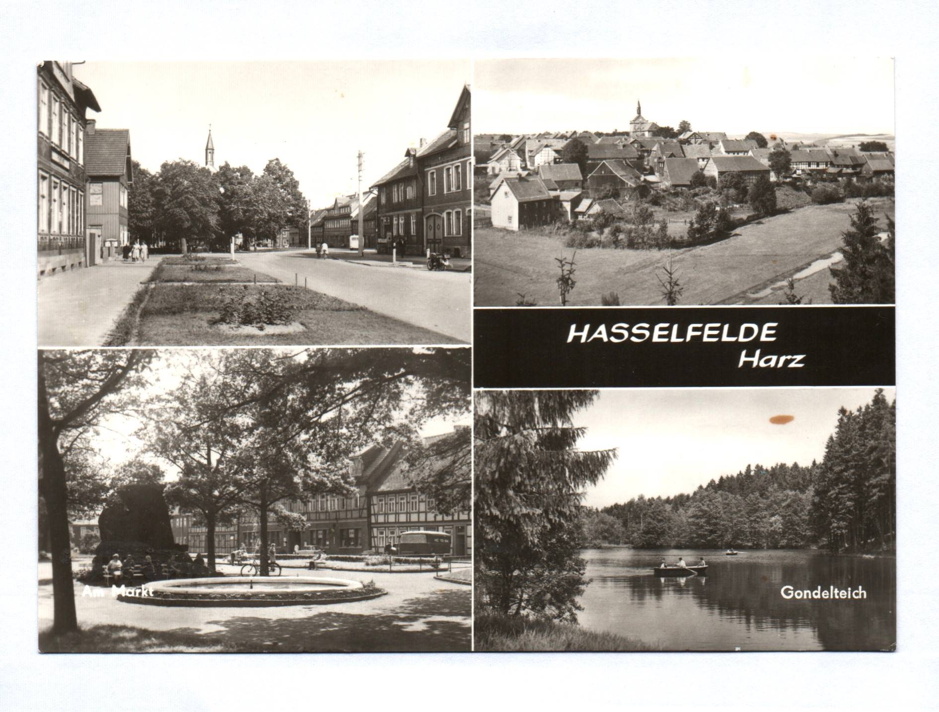 Ak Hasselfelde Harz Kreis Wernigerode DDR