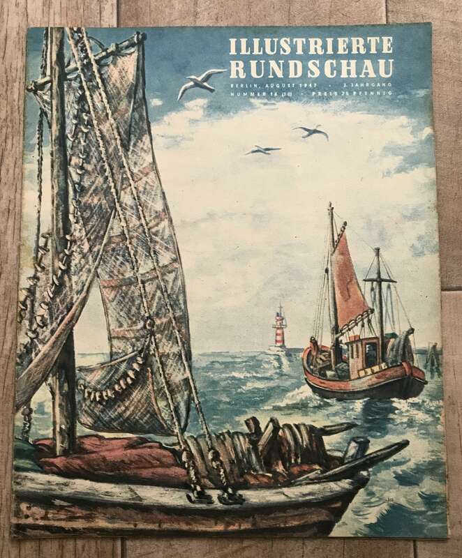 Illustrierte Rundschau 1947 bis 1948 DDR Zeitschrift