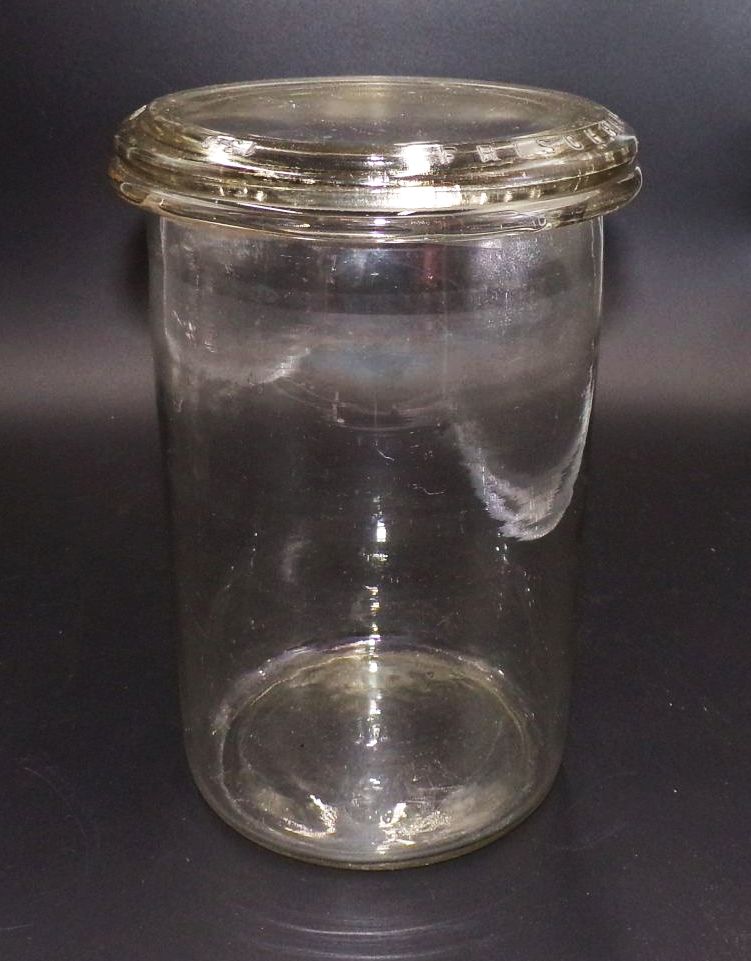 Weck Einmachglas altes Vorratsglas 3 Liter 