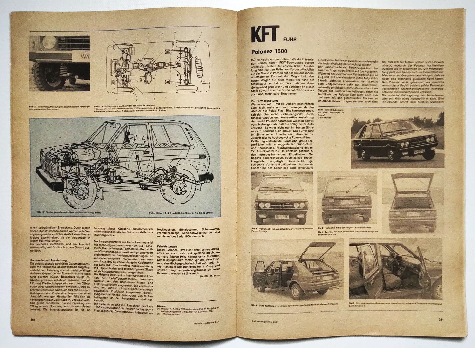 KFT Zeitschrift Nr 9 IFA Multicar 25 DDR 1978 Kraftfahrzeugtechnik KFT Zeitschrift Nr 9 IFA Multicar 25 DDR 1978 Kraftfahrzeugtechnik