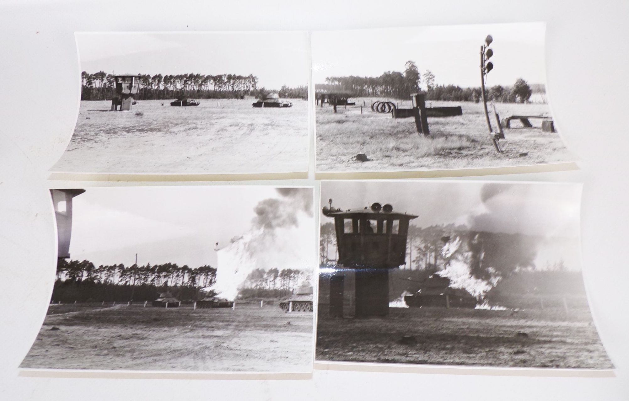 Konvolut NVA Fotos Panzer Technik Gasmasken KC Aufklärung ABC Abwehr 1970er 