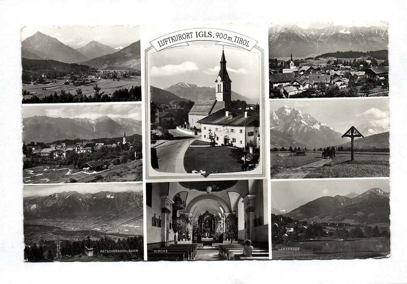 Ak Luftkurort Igls Tirol Republik Österreich 1960