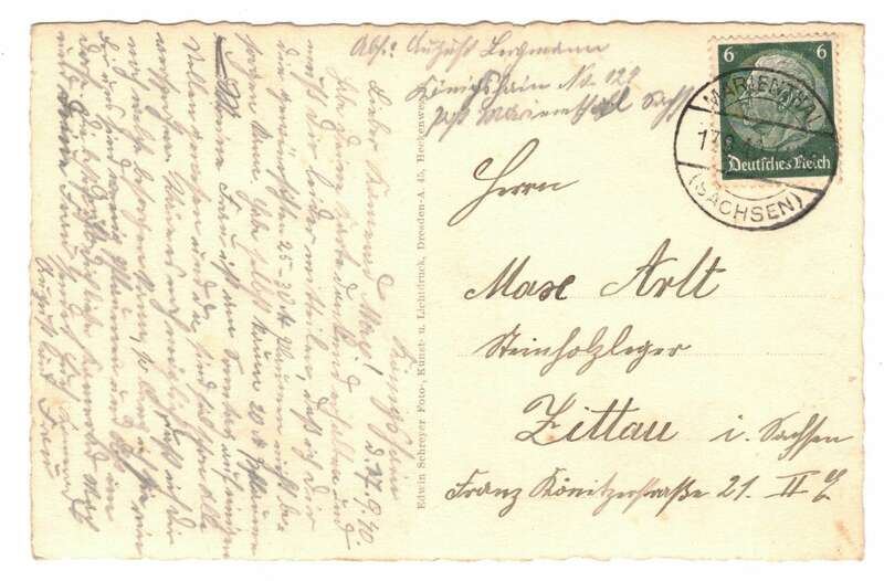 Ak Königshain bei Görlitz 1940