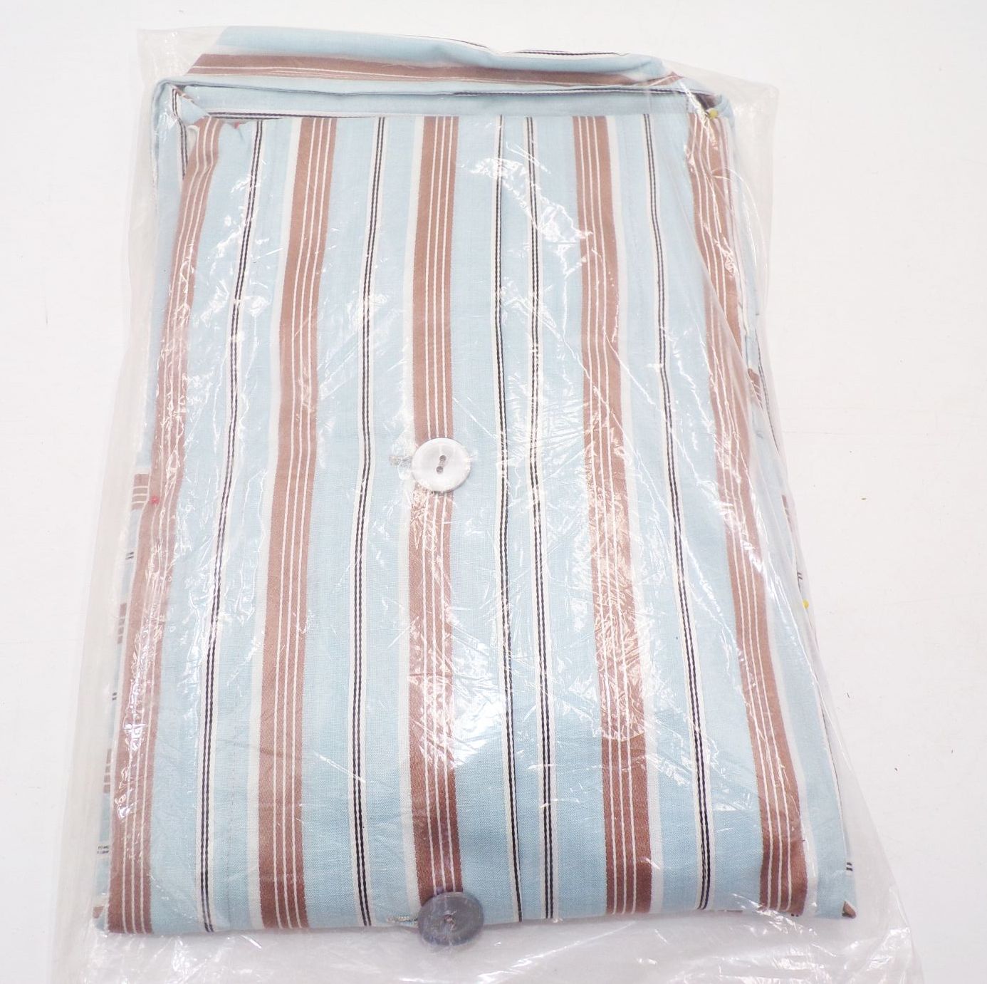 Alter Herren Schlafanzug DDR Größe 50 blau braun Baumwolle NOS Vintage Alter Herren Schlafanzug DDR Größe 50 blau braun Baumwolle NOS Vintage