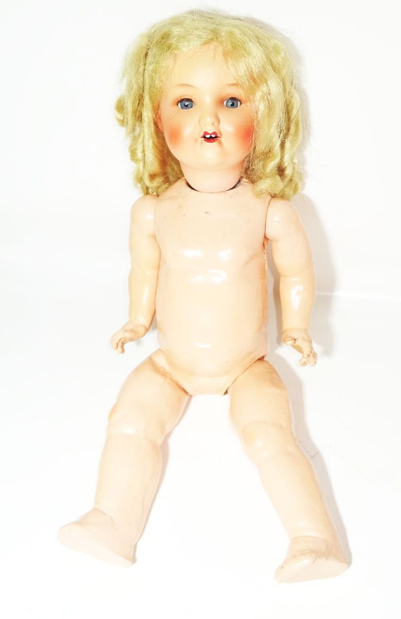 Alte Armand Marseille Puppe Porzellankopfpuppe Masse Körper 