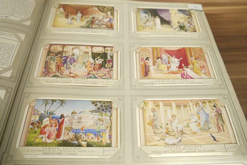 Chromo Liebig Sammelbilder Album ca 51 Seiten 302 Karten