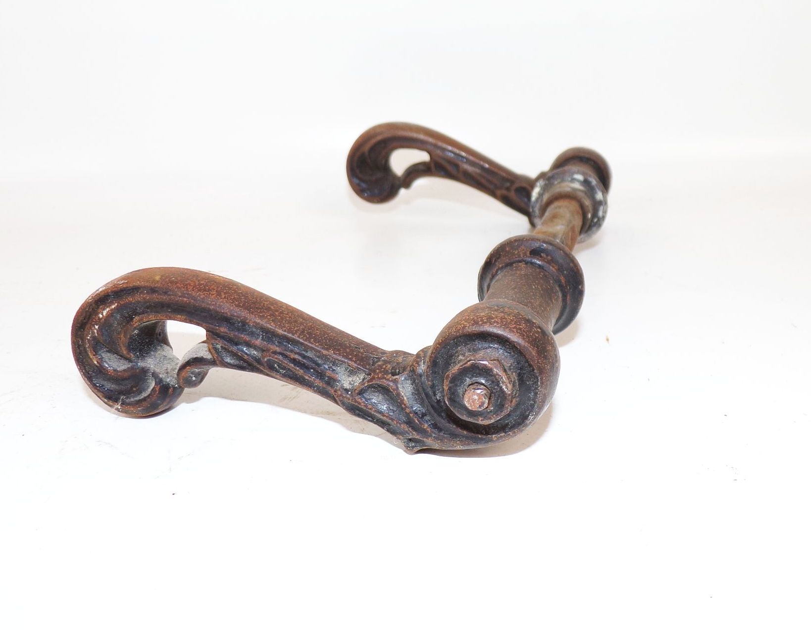 Alte Türklinke Eisen Türdrücker Restaurierung Türgriff