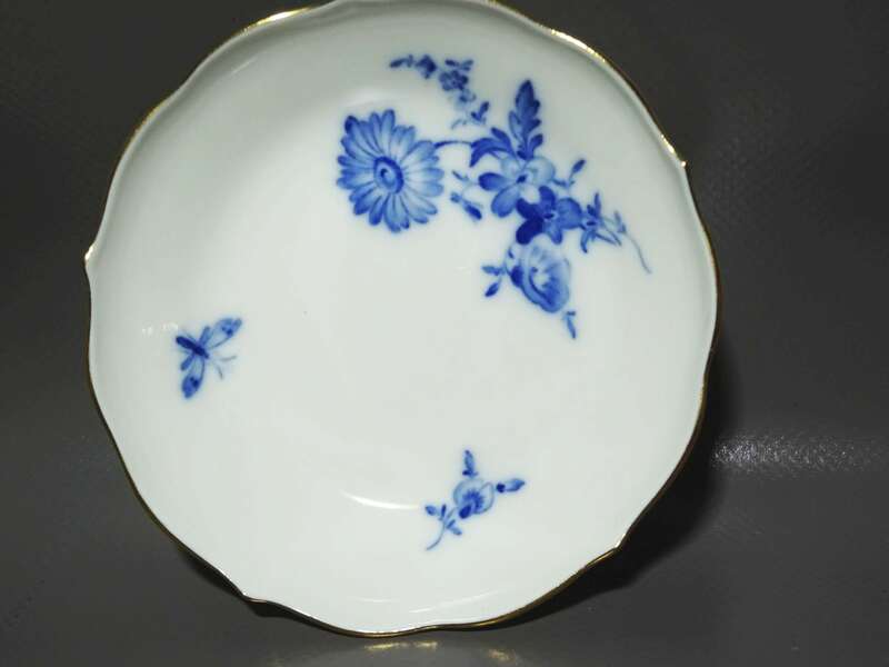 Meissen Mokka Gedeck 2teilig Indische Malerei 