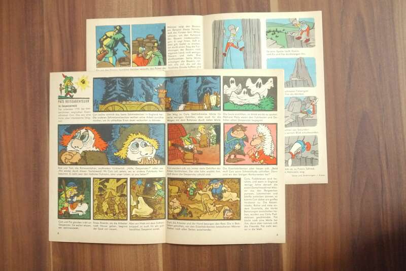 Atze Wettbewerb VII Parteitag 1967 Heft 4 DDR Comic