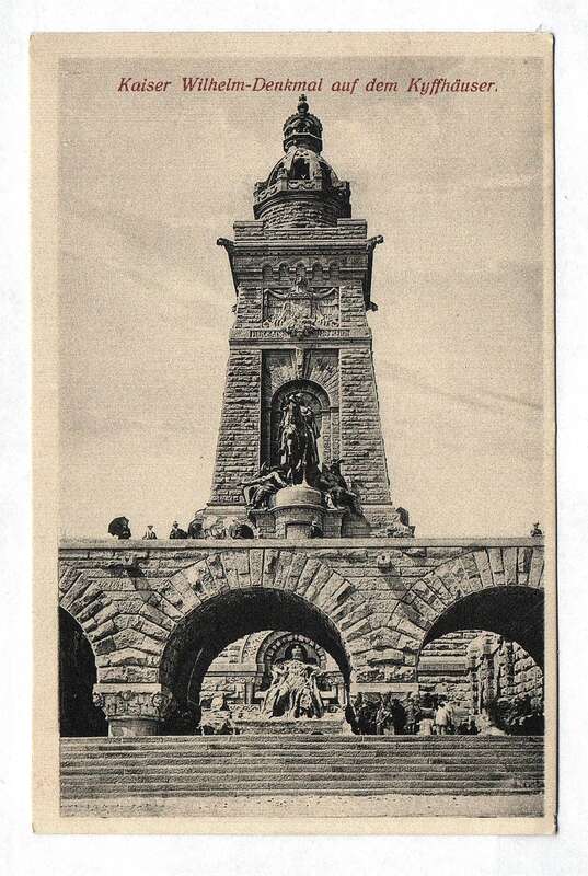 Ak Kaiser Wilhelm Denkmal auf dem Kyffhäuser