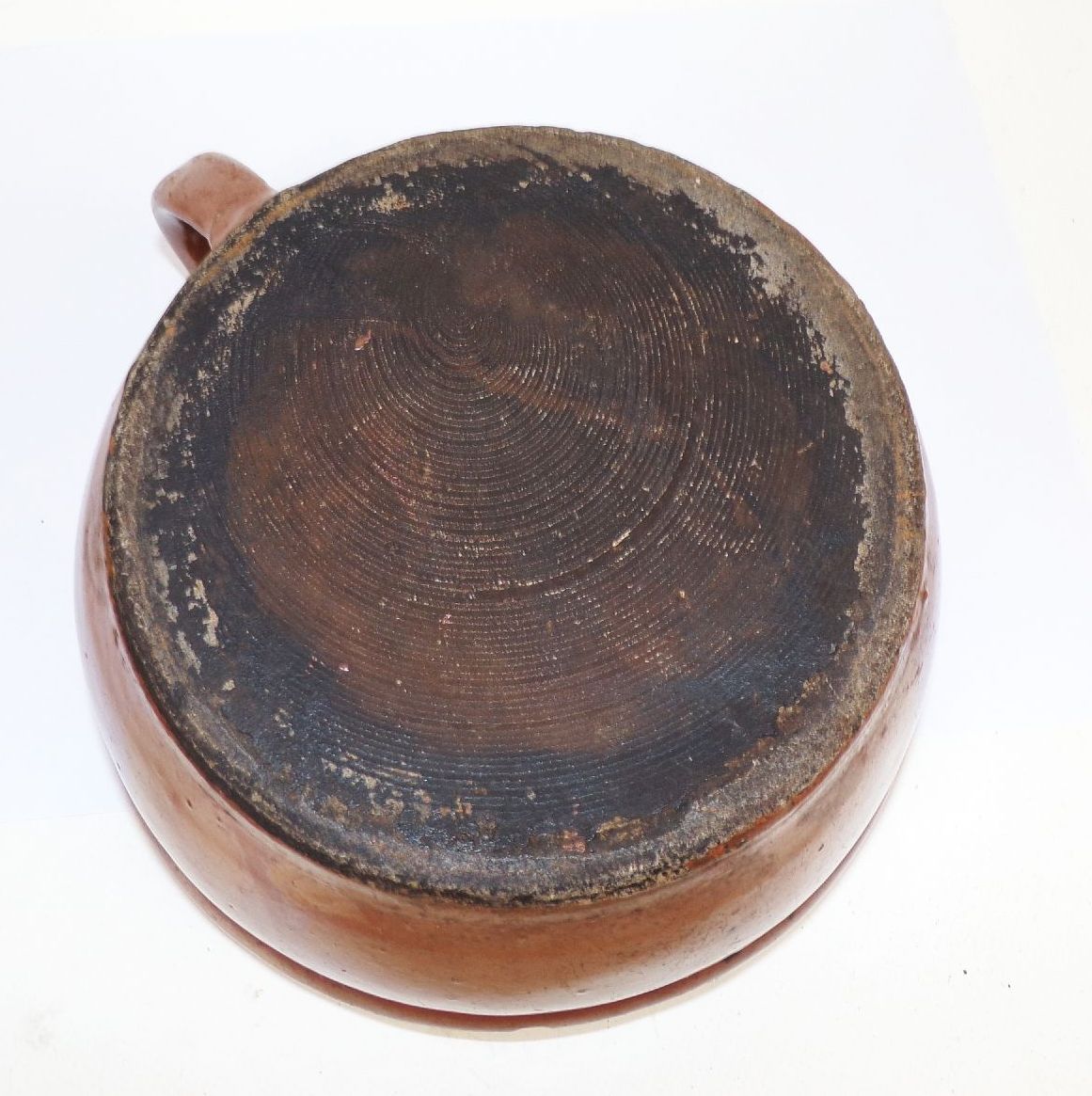 Flaches Keramik Gefäß Schale Pflanzschale Gartendose Tischdeko Alt 