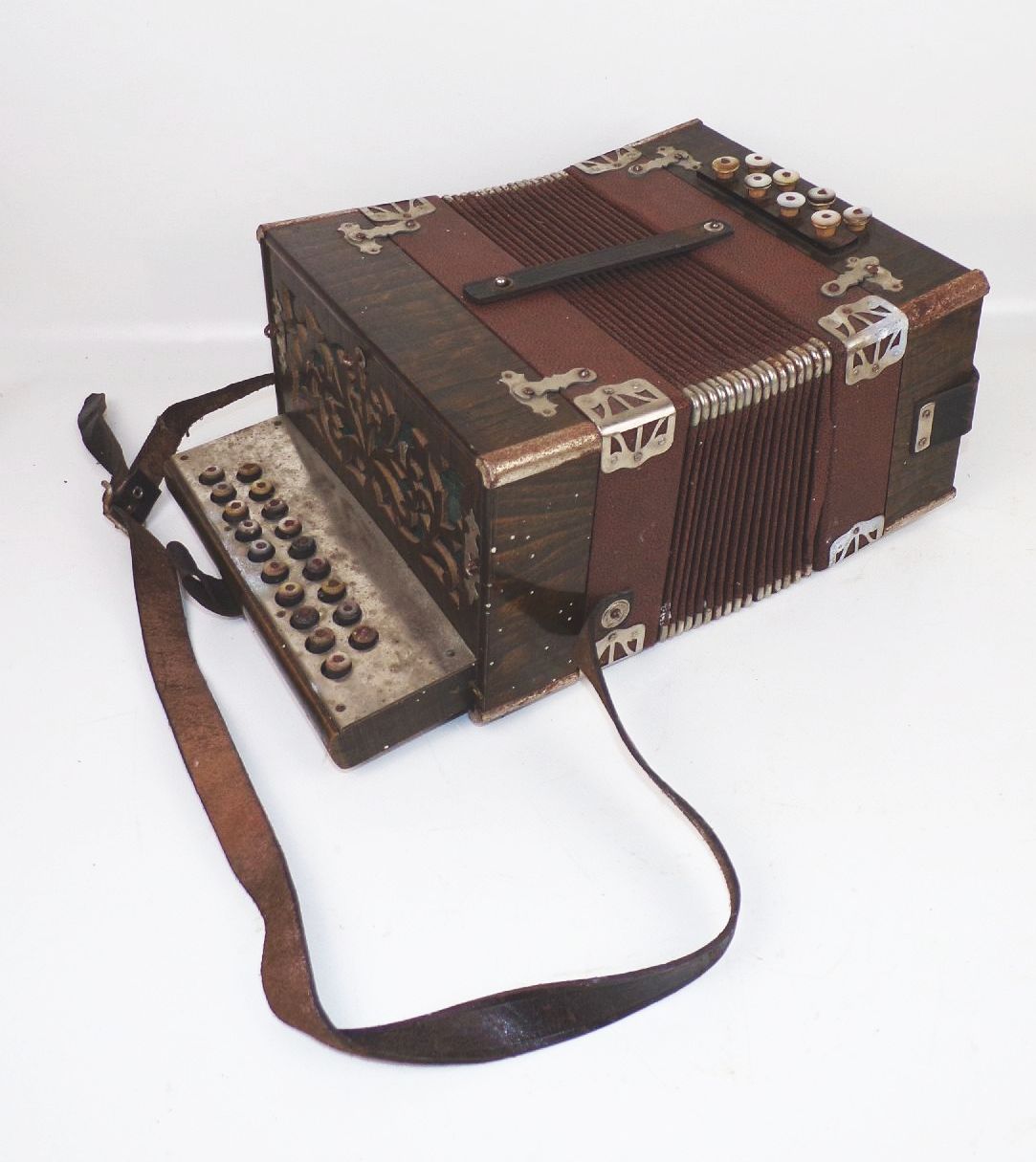 Altes Akkordeon Meinel und Herold Klingenthal Altes Akkordeon Meinel und Herold Klingenthal
