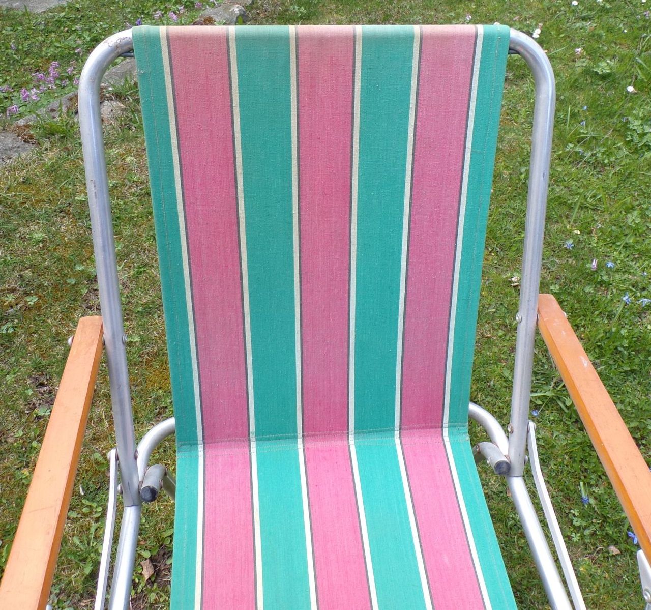 Old Campingstuhl Klappstuhl DDR Retro Look GDR vintage