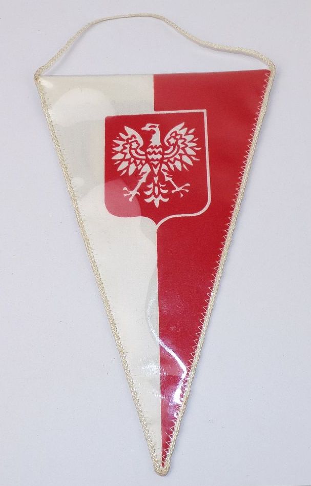Wimpel Boleslawiec Polska vintage 