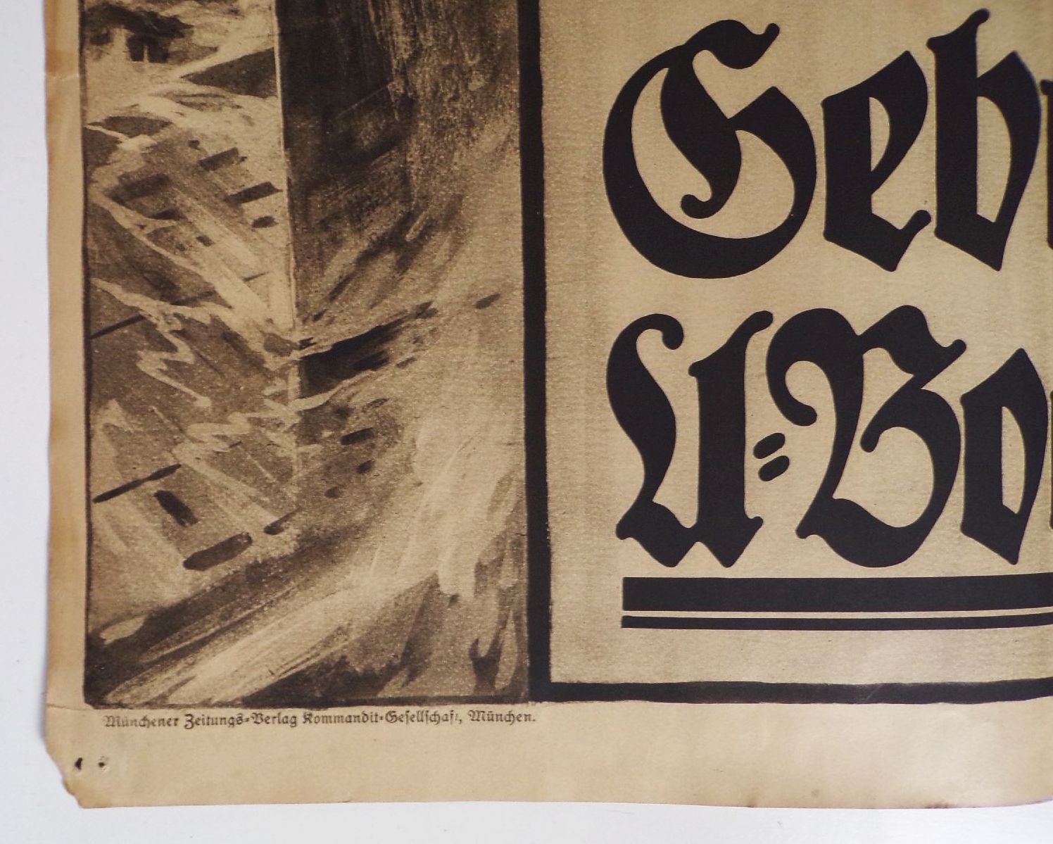 Plakat Willy Stöwer U Boot Spende 1 Wk WW1 Kriegsmarine Plakat Willy Stöwer U Boot Spende 1 Wk WW1 Kriegsmarine