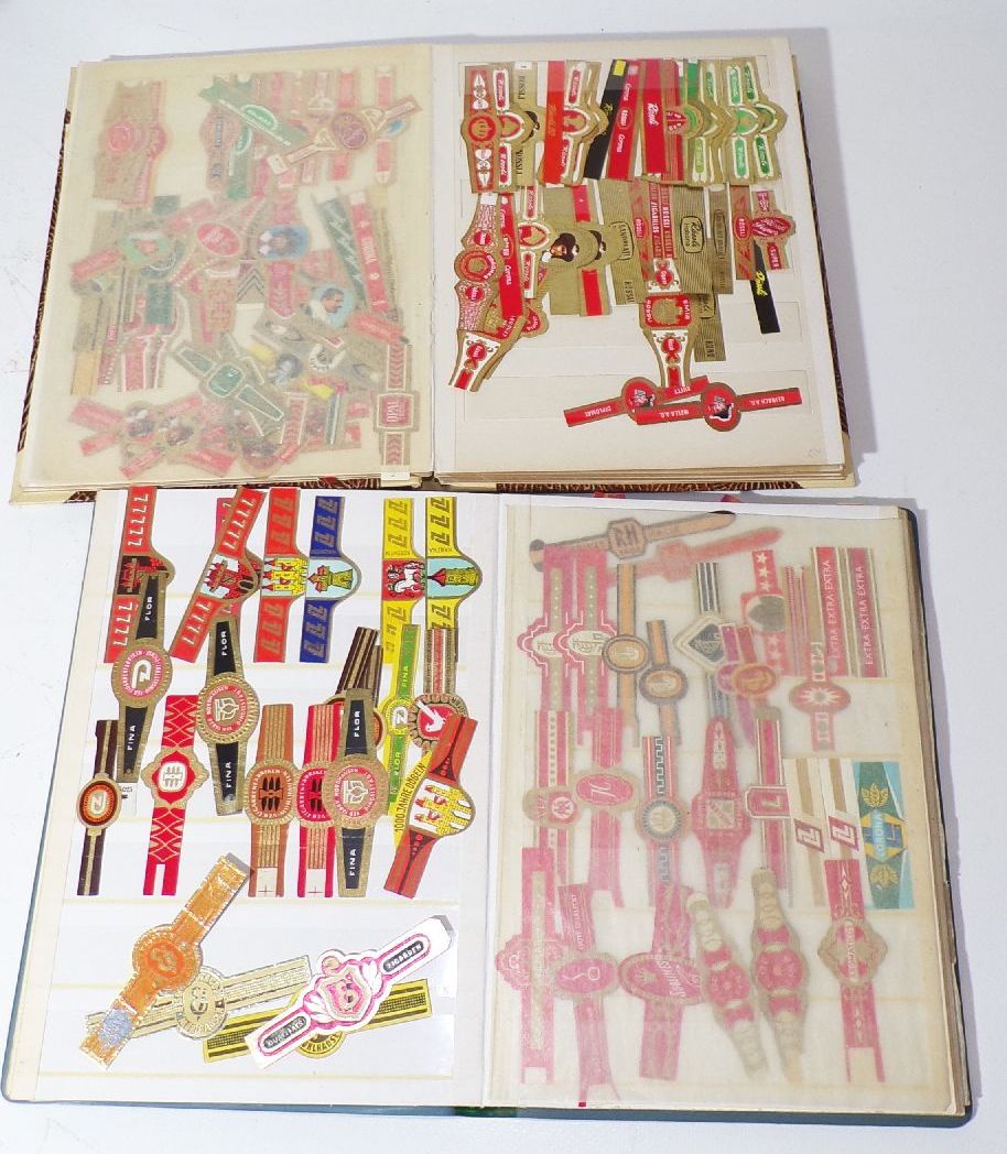 Großes Konvolut Zigarrenbauchbinden Bauchbinden Sammler Nachlass