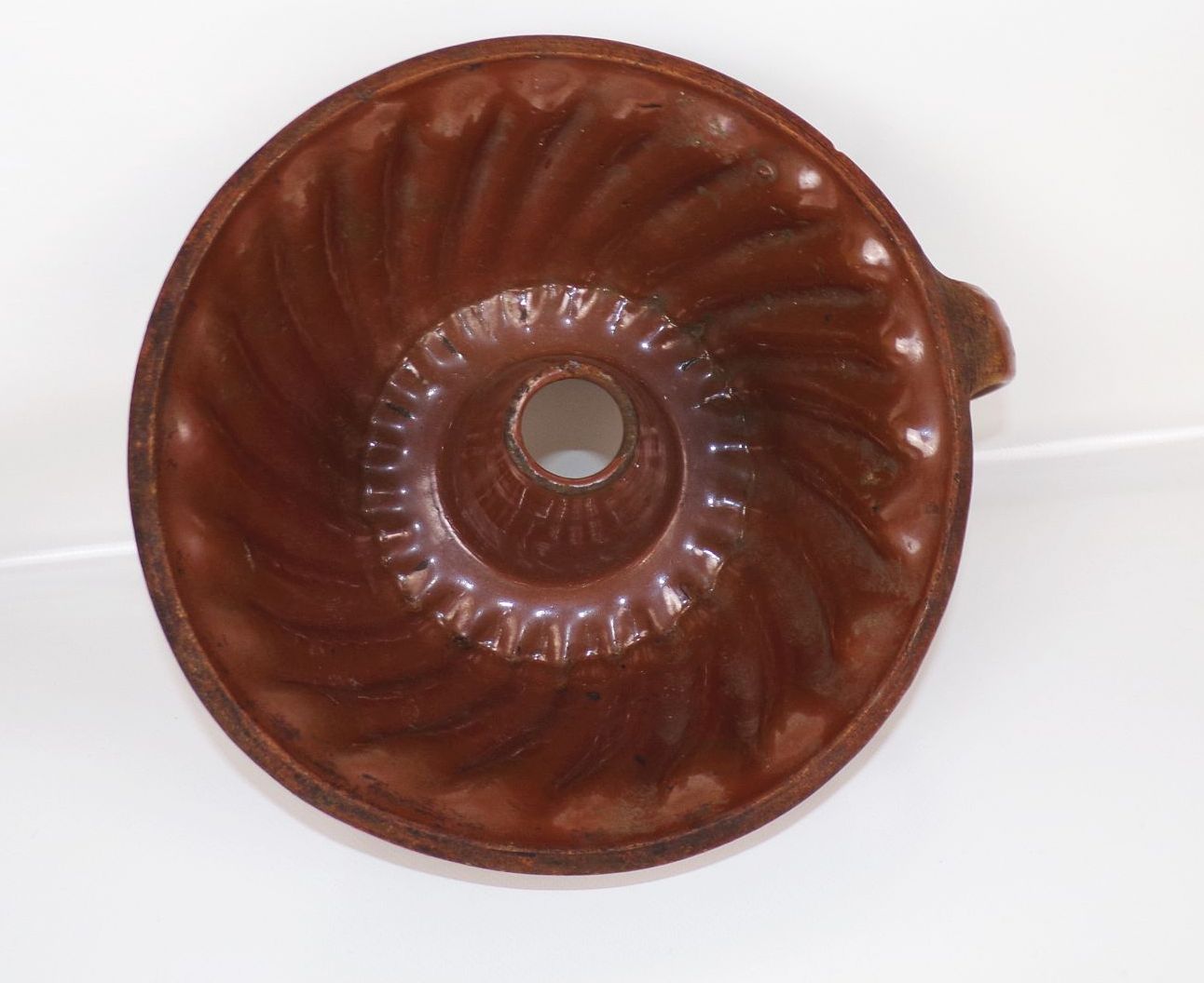 Alte Bachformen Keramik Gugelhupf Form Landhaus Deko 3 Stück