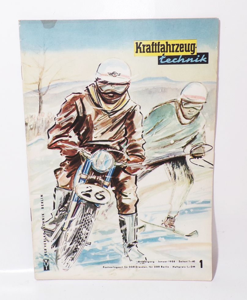 KFT Kraftfahrzeug Technik 1954 bis 1958 DDR Oldtimer Zeitschrift Auswahl